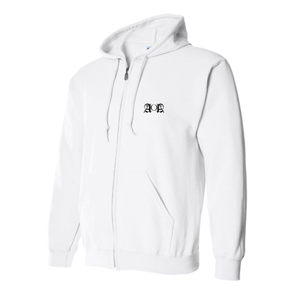 Men's AOA Logo Zipper Hoodie