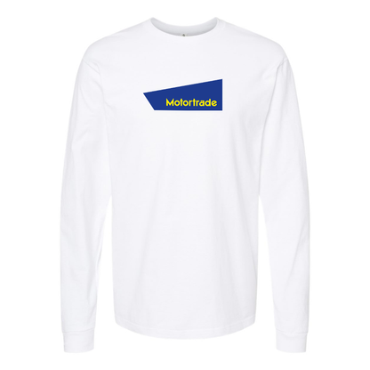 Men's Motortrade Logo Cotton Long Sleeve T-Shirt