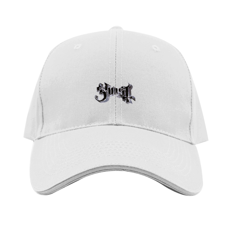 Ghost Logo  Dad Baseball Cap Hat