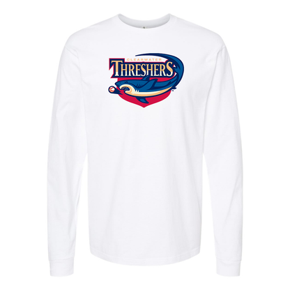 Youth Clearwater Threshers  Logo Long sleeves