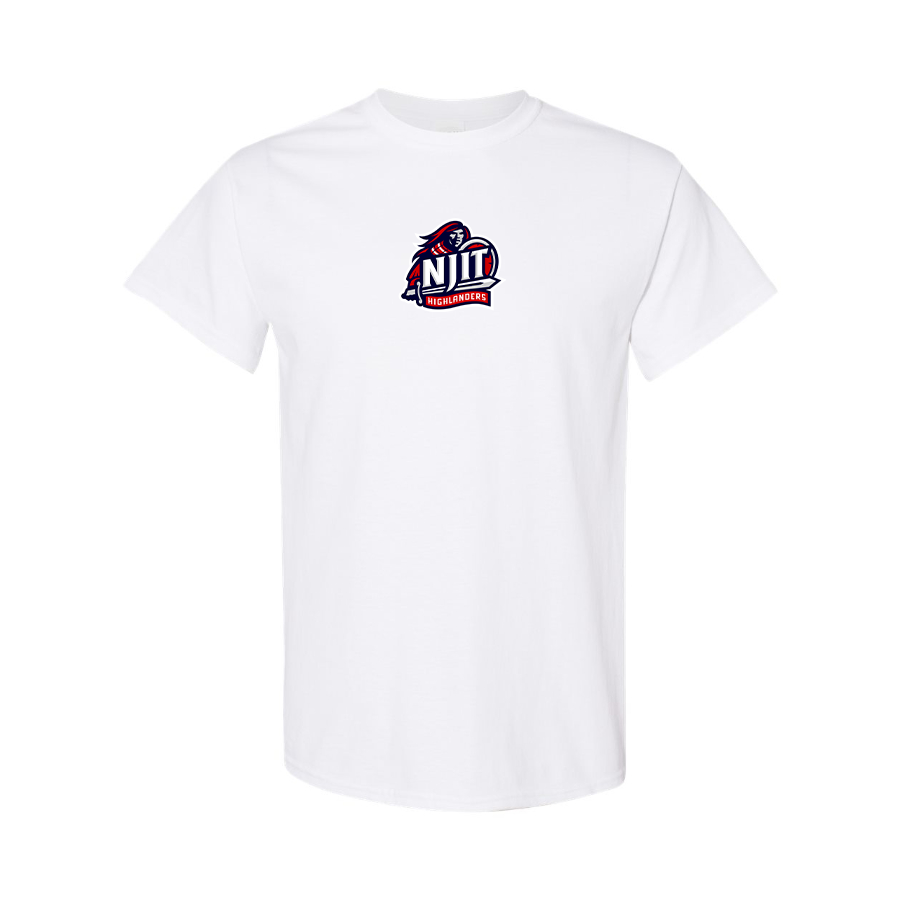 Men's NJIT Highlanders Logo  Cotton T-Shirt