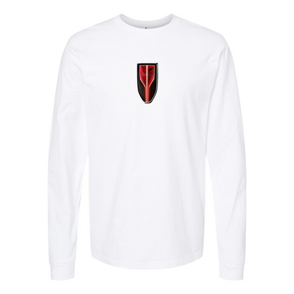 Youth Hongqi Logo Cotton Long Sleeve T-Shirt