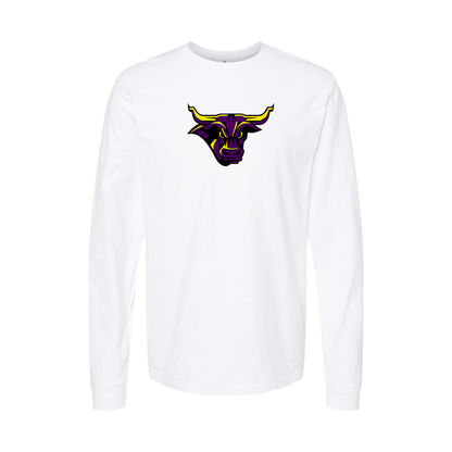 Youth Minnesota State Mavericks Logo Cotton Long Sleeve T-Shirt