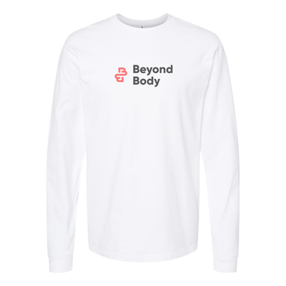 Men's Byond Body Logo Cotton Long Sleeve T-Shirt