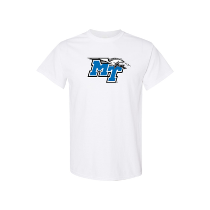 Men's Middle Tennessee Blue Raiders LogoCotton T-Shirt