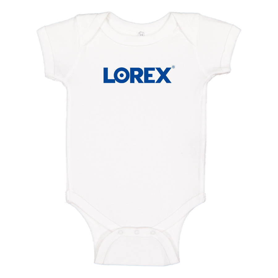 Lorex Technology Logo Baby Onesie Romper