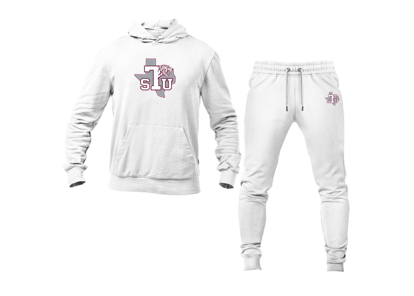 Men's Texas Southern Tigers Hoodie Joggers Set