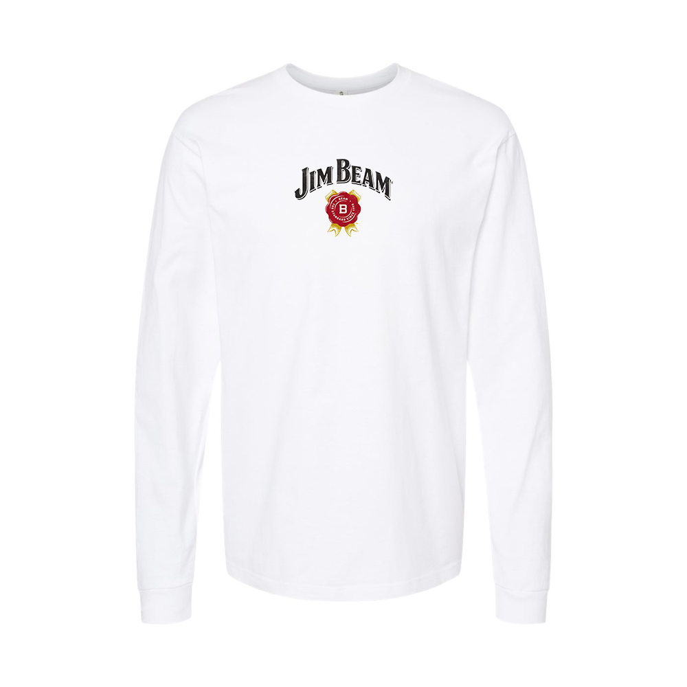 Men's Jim Beam Logo Long Sleeve T-Shirt