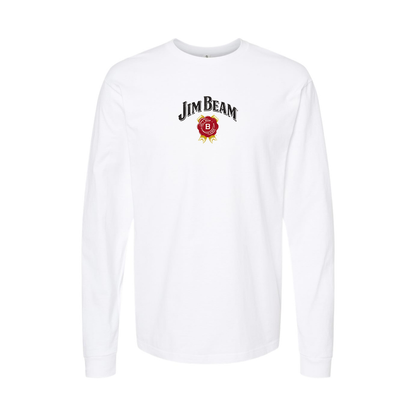 Men's Jim Beam Logo Long Sleeve T-Shirt