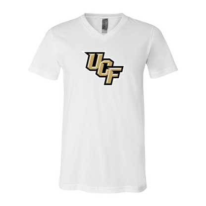 Central Florida Knights   BELLA  CANVAS - Jersey V-Neck T-Shirt