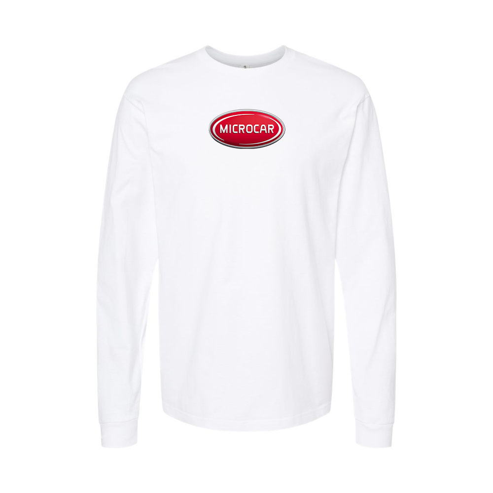 Men's  Microcar Logo Long Sleeve T-Shirt