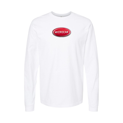 Men's  Microcar Logo Long Sleeve T-Shirt