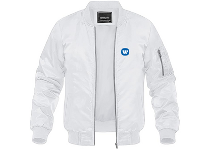 Men's WMG Lightweight Bomber Jacket Windbreaker Softshell Varsity Jacket Coat
