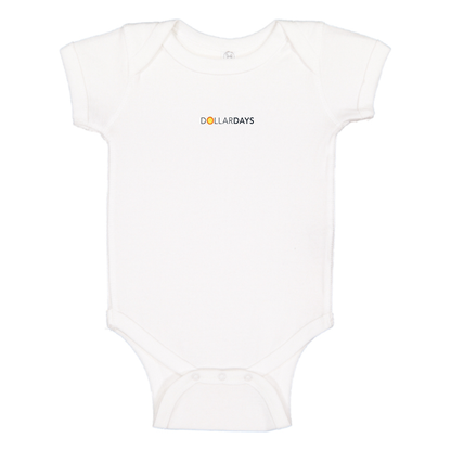 Dollar Days Logo Baby Onesie Romper