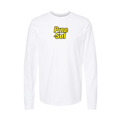 Youth Pine Sol Logo Cotton Long Sleeve T-Shirt