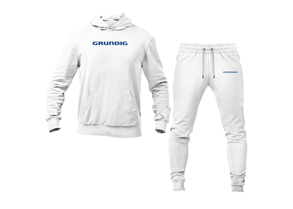 Men's Grundig Logo Hoodie Joggers Set