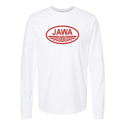 Men's Jawa Logo Cotton Long Sleeve T-Shirt