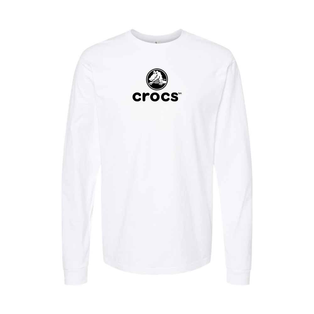 Men's Crocs Logo Long Sleeve T-Shirt