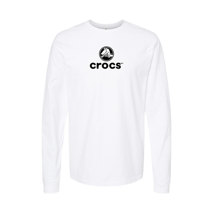 Men's Crocs Logo Long Sleeve T-Shirt