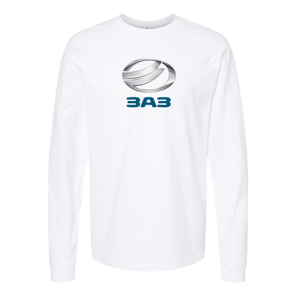 Men's ZAZ Logo  Cotton Long Sleeve T-Shirt