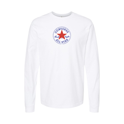 Youth Chuck Taylor All Star Logo Cotton Long Sleeve T-Shirt