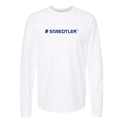 Men's Staedtler Logo Cotton Long Sleeve T-Shirt