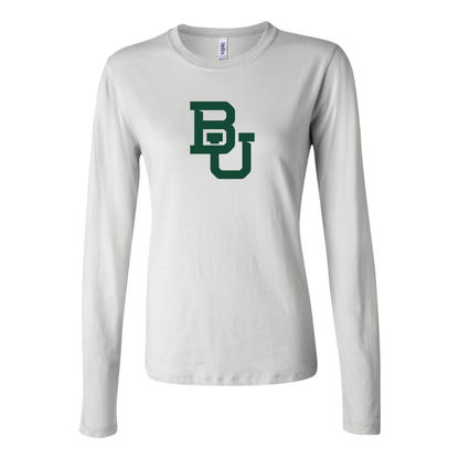 BELLA CANVAS  Baylor Bears Jersey Long Sleeve Tee