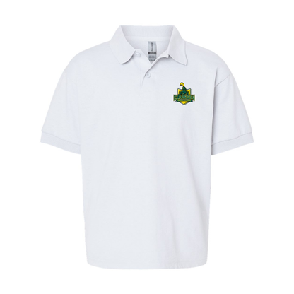 Youth Clarkson Golden Knights Gildan Dry Blend Jersey Polo