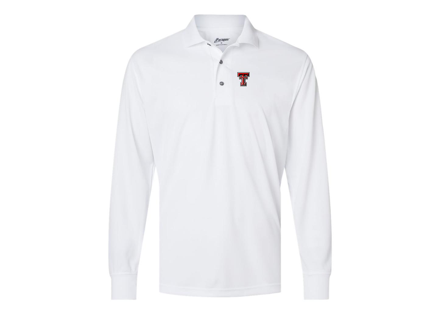 Men's Texas Tech Red Raiders Paragon Prescott Long Sleeve Polo