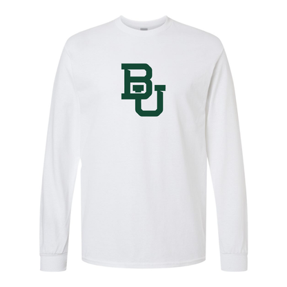 Men's  Baylor Bears Gildan Heavy Cotton Long Sleeve T-Shirt