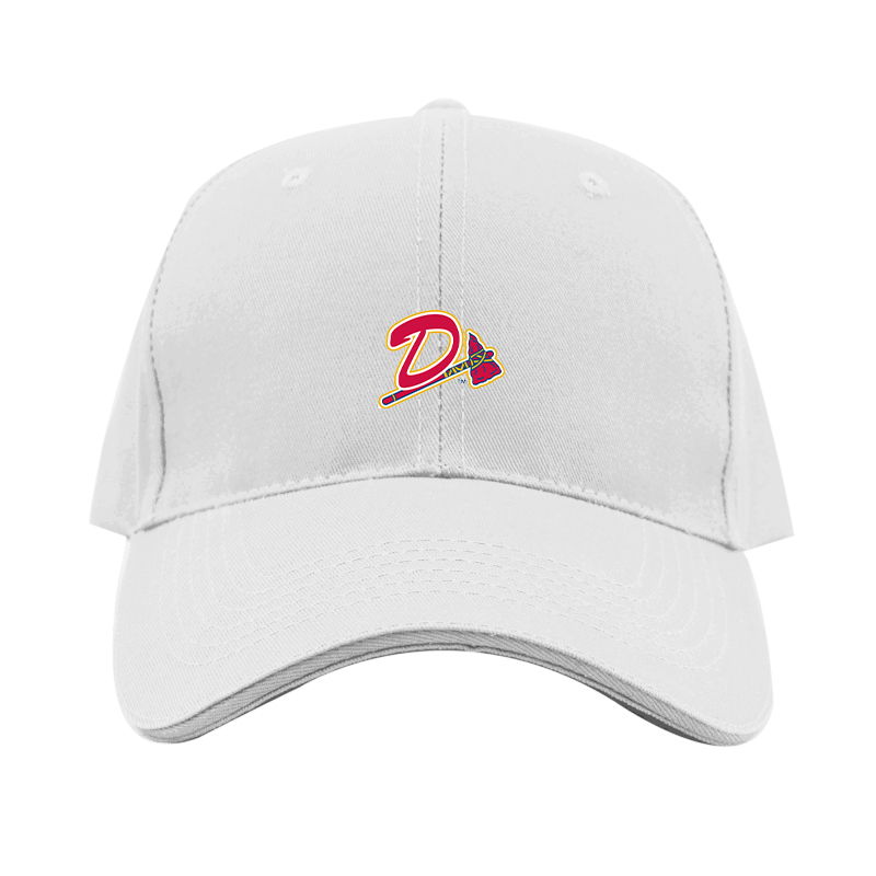 Danville Braves  Logo  Dad Baseball Cap Hat