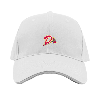 Danville Braves  Logo  Dad Baseball Cap Hat