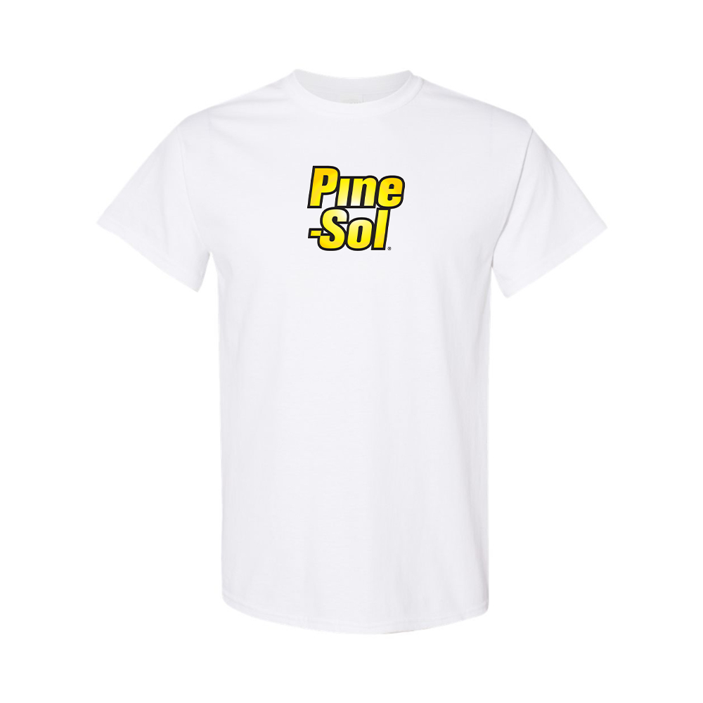 Men's Pine Sol Logo Cotton T-Shirt