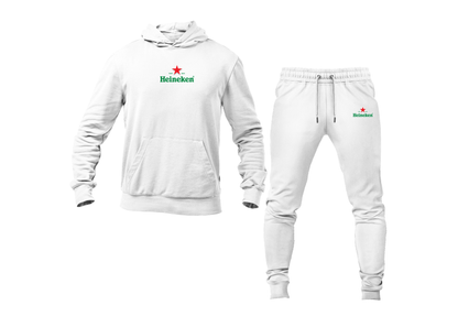 Men's Heineken Logo Hoodie Joggers Set