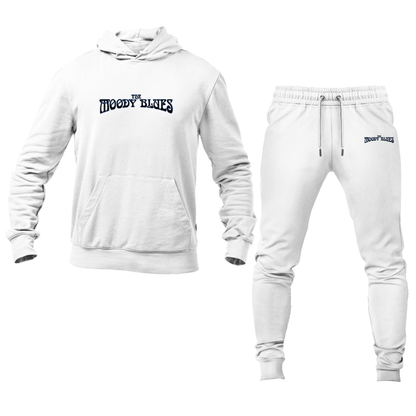 Men's The Moody Blues Logo Hoodie Joggers Set
