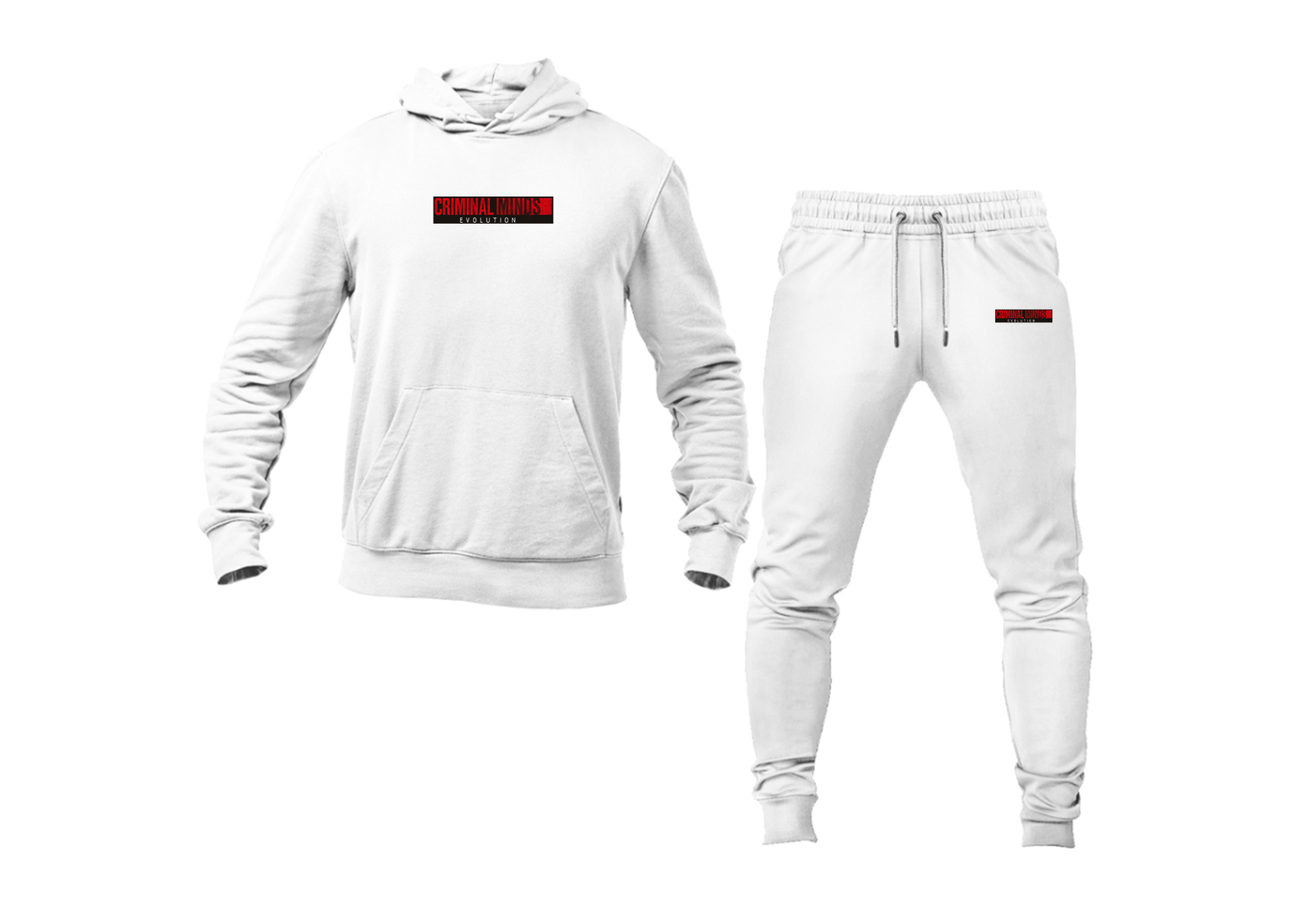 Men's Criminal Minds Logo Hoodie Joggers Set
