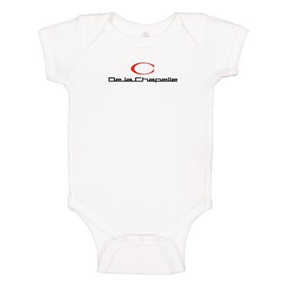 De La Chapelle  Logo Baby Onesie Romper
