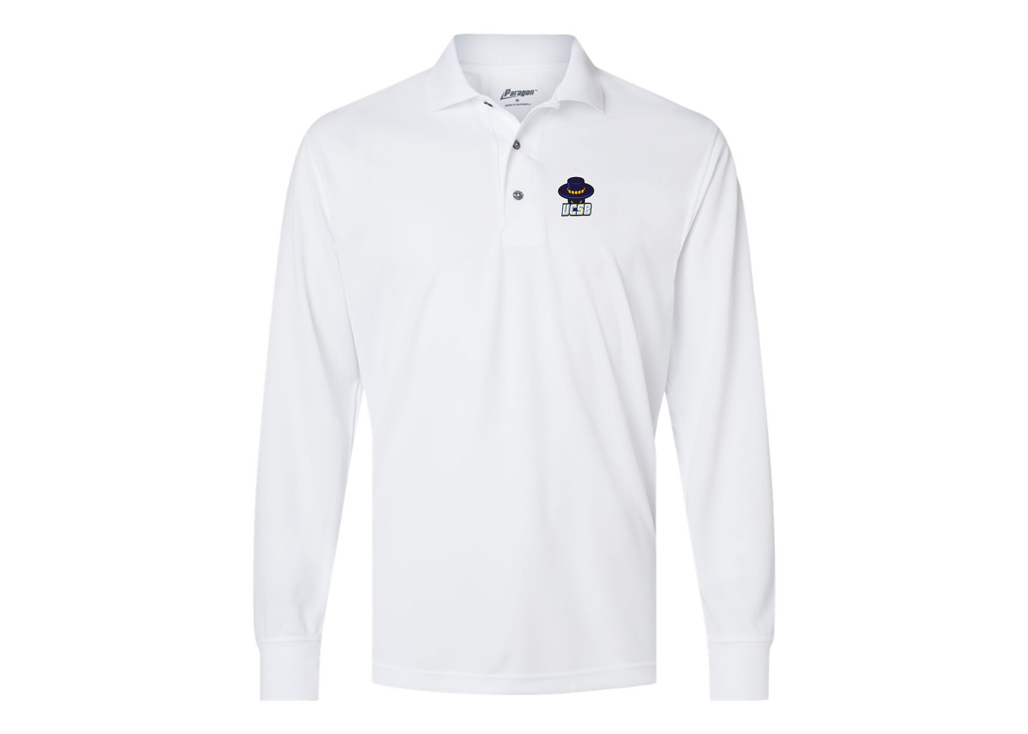 Men's UCSB Gauchos Paragon Prescott Long Sleeve Polo