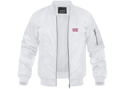 Men's Western Athletic Conference Lightweight Bomber Jacket Windbreaker Softshell Varsity Jacket Coat