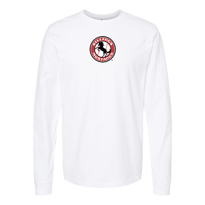 Men's Billings Mustangs Logo Long Sleeve T-Shirt