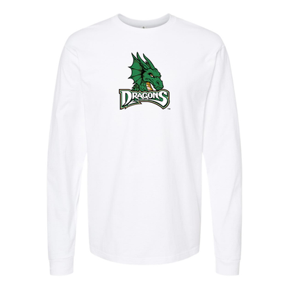 Men's Dayton Dragons Logo Cotton Long Sleeve T-Shirt