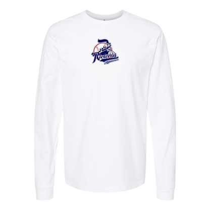 Youth Aguascalientes Rieleros Logo Cotton Long Sleeve T-Shirt