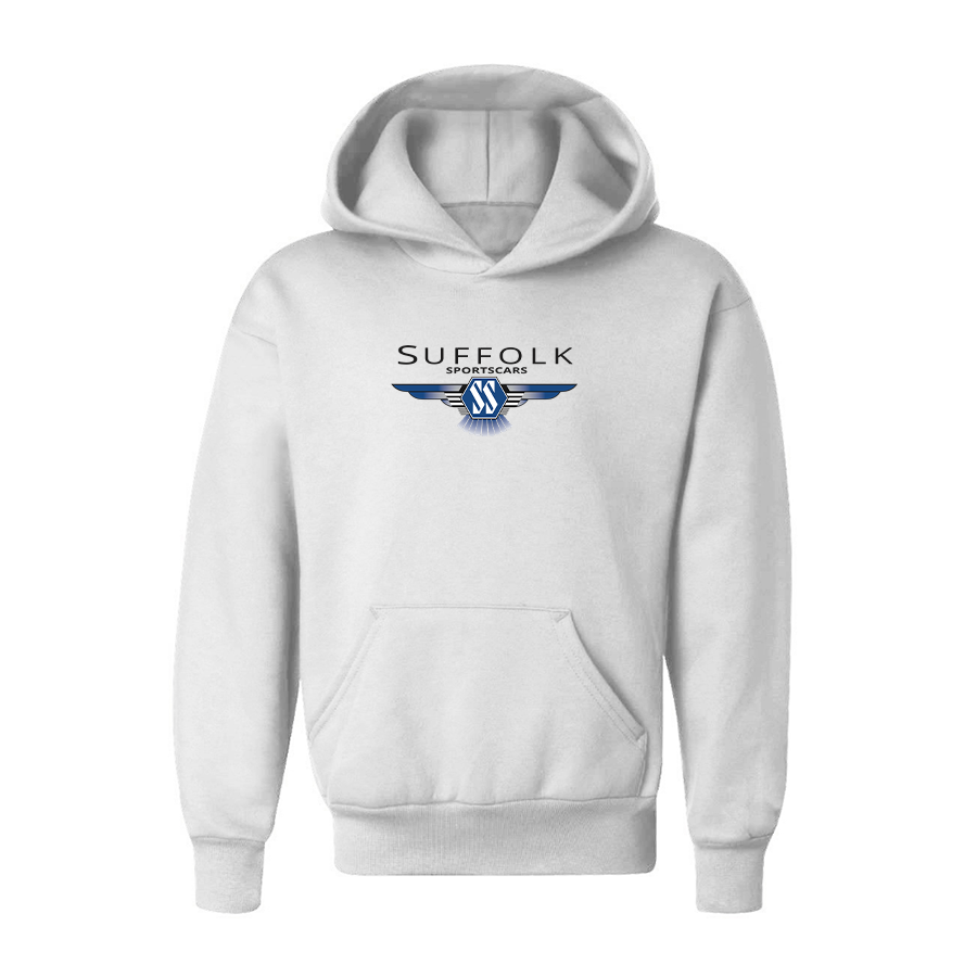 Youth Suffolk Sportscars Logo Pullover Hoodie