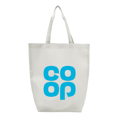 CoOp Q-Tees Non-Woven Gusset Bottom Tote