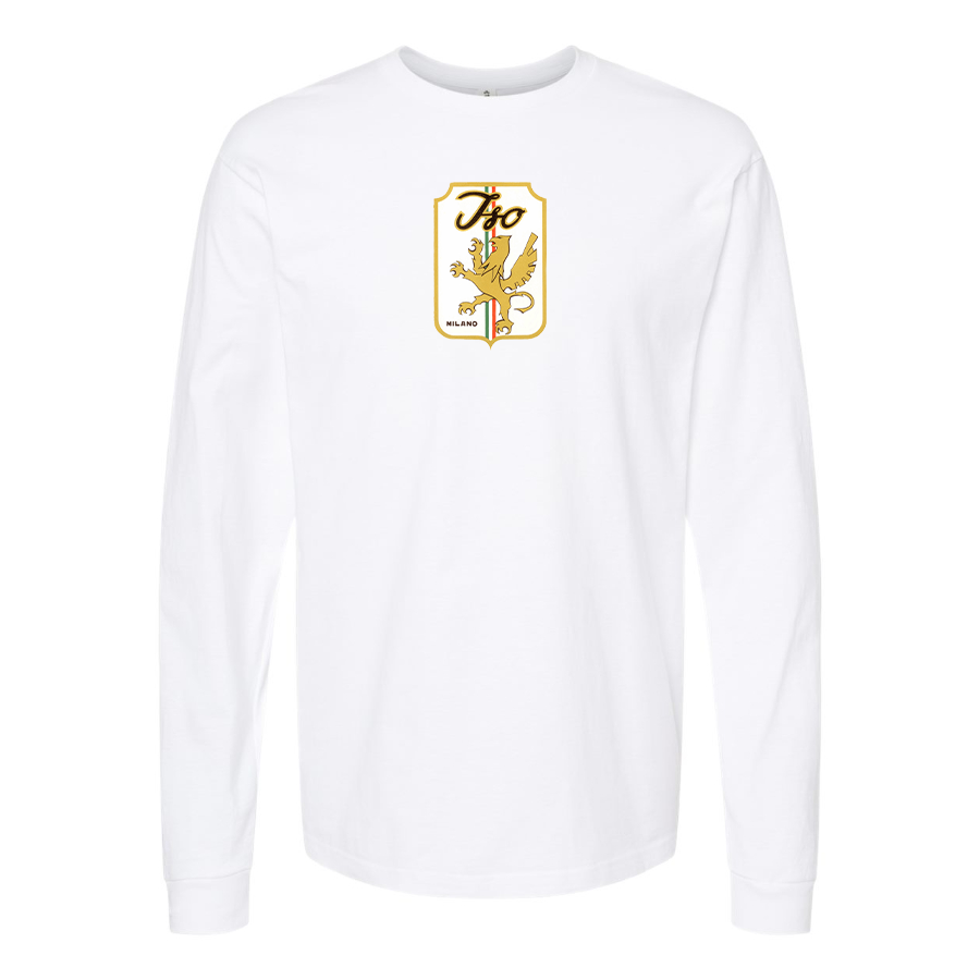 Men's  Iso Logo Cotton Long Sleeve T-Shirt