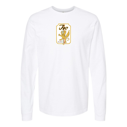 Men's  Iso Logo Cotton Long Sleeve T-Shirt