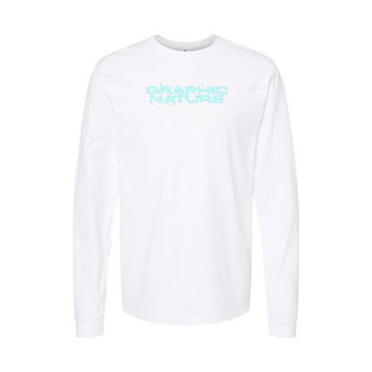 Youth Graphic Nature Logo Cotton Long Sleeve T-Shirt