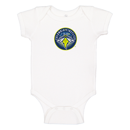 Columbia Fireflies Logo Baby Onesie Romper