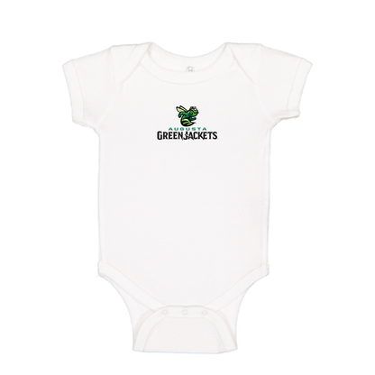 Augusta GreenJackets Logo Baby Romper Onesie