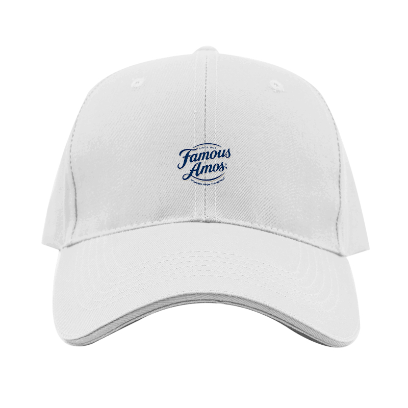 Famous Amos Logo  Dad Baseball Cap Hat